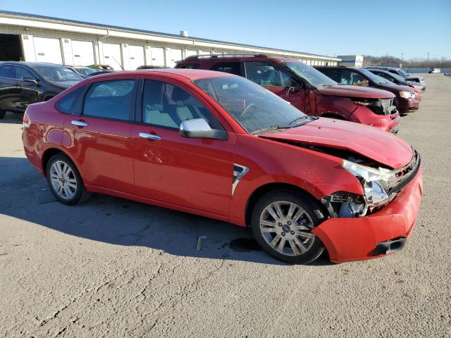 1FAHP35N08W296138 - 2008 FORD FOCUS SE RED photo 4