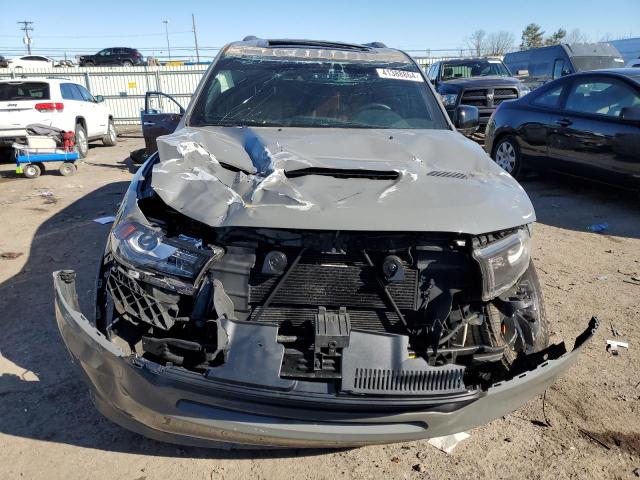 1C4SDJCT2KC675519 - 2019 DODGE DURANGO R/T GRAY photo 5