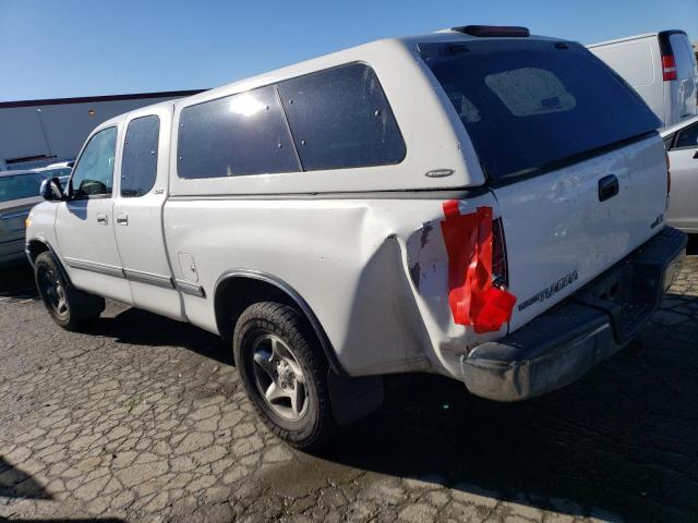 5TBRT34112S262394 - 2002 TOYOTA TUNDRA ACCESS CAB WHITE photo 2