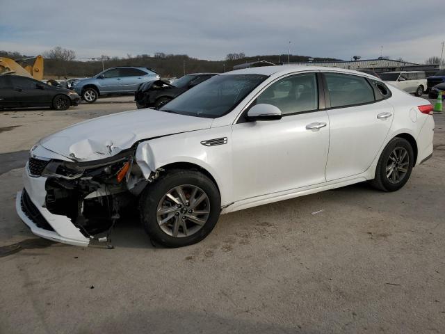 5XXGT4L37KG341108 - 2019 KIA OPTIMA LX WHITE photo 1