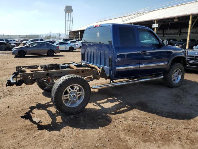 2GTEK19T811393738 - 2001 GMC NEW SIERRA K1500 BLUE photo 3