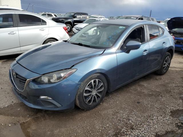 JM1BM1J77G1322783 - 2016 MAZDA 3 SPORT BLUE photo 1