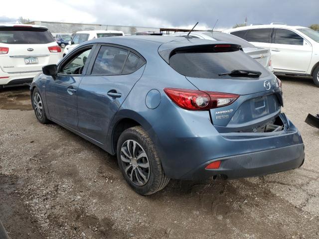 JM1BM1J77G1322783 - 2016 MAZDA 3 SPORT BLUE photo 2