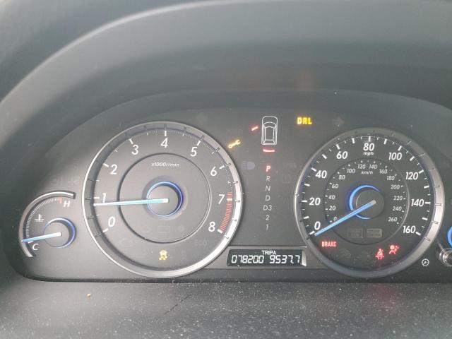 5J6TF1H55CL005063 - 2012 HONDA CROSSTOUR EXL თეთრი ფოტო 9