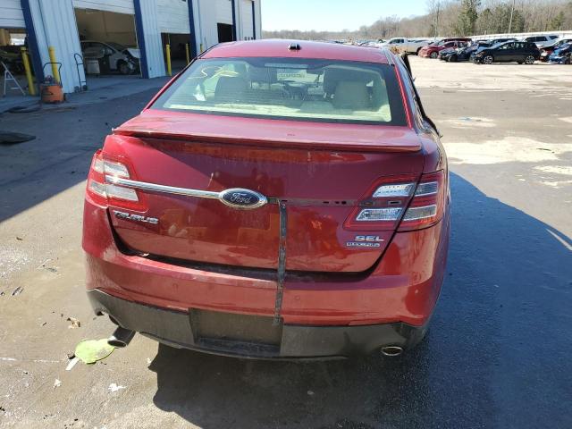 1FAHP2E82JG136458 - 2018 FORD TAURUS SEL RED photo 6