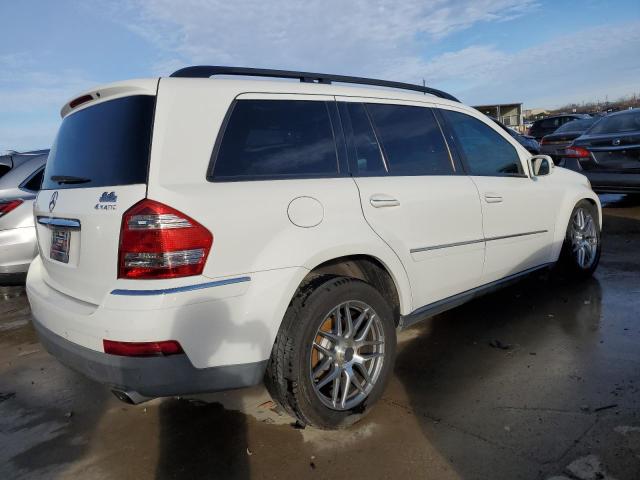 4JGBF71E07A145212 - 2007 MERCEDES-BENZ GL 450 4MATIC WHITE photo 3