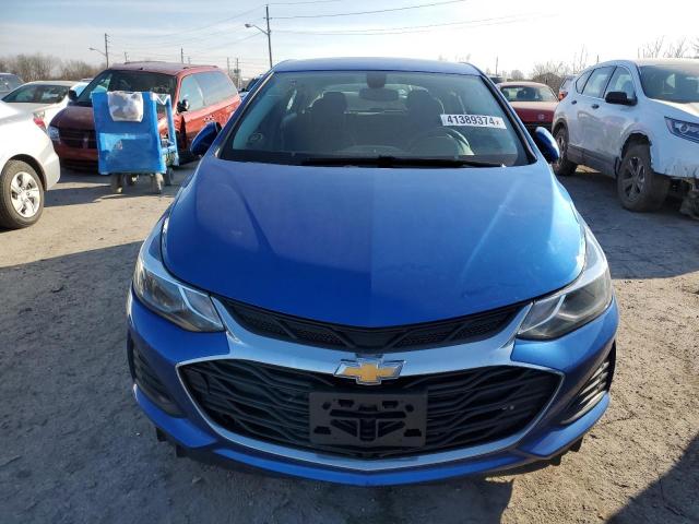 3G1BE6SM0KS551837 - 2019 CHEVROLET CRUZE LT BLUE photo 5