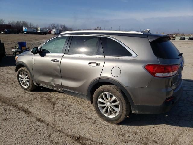 5XYPG4A31GG039730 - 2016 KIA SORENTO LX GRAY photo 2