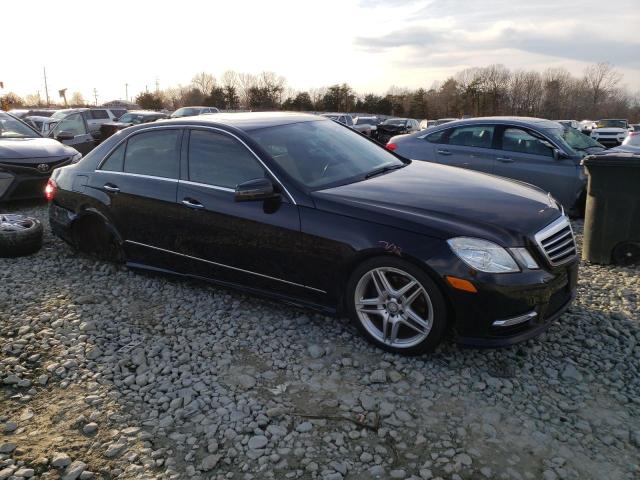 WDDHF8JB8DA723648 - 2013 MERCEDES-BENZ E 350 4MATIC BLACK photo 4