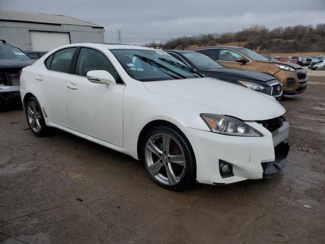 JTHBF5C2XD5187790 - 2013 LEXUS IS 250 WHITE photo 4