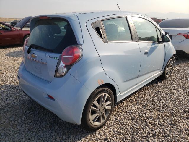 KL8CL6S0XFC730227 - 2015 CHEVROLET SPARK EV 2LT BLUE photo 4