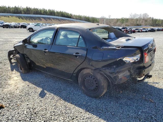 1NXBU4EE1AZ325528 - 2010 TOYOTA COROLLA BASE BLACK photo 2