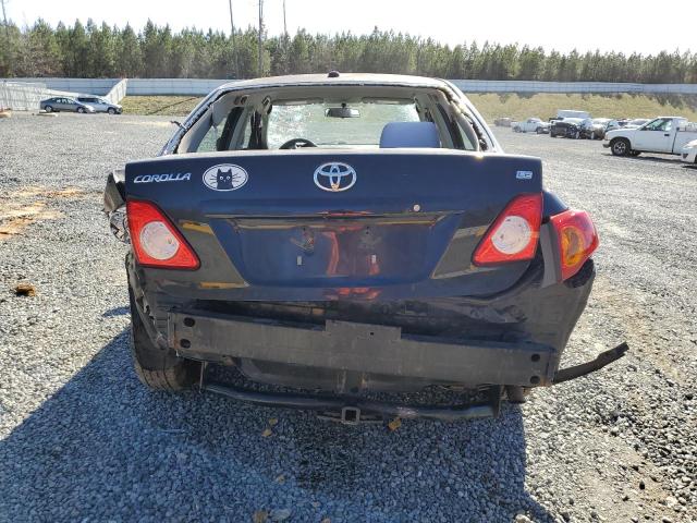 1NXBU4EE1AZ325528 - 2010 TOYOTA COROLLA BASE BLACK photo 6