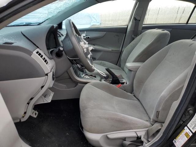 1NXBU4EE1AZ325528 - 2010 TOYOTA COROLLA BASE BLACK photo 7