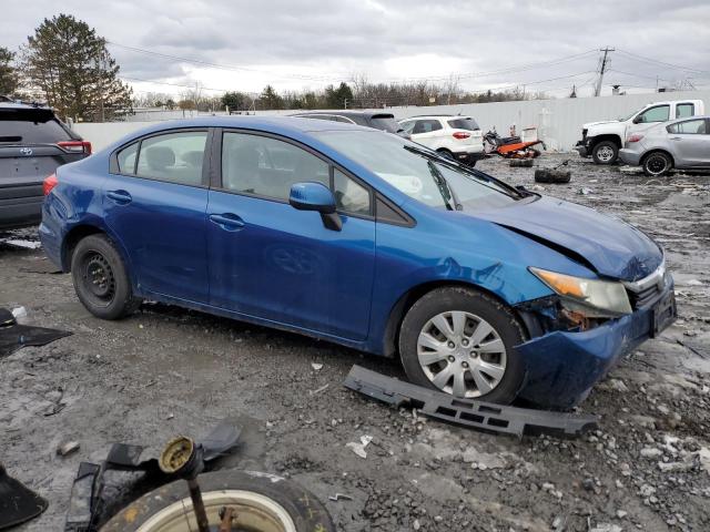 2HGFB2F56CH510230 - 2012 HONDA CIVIC LX BLUE photo 4