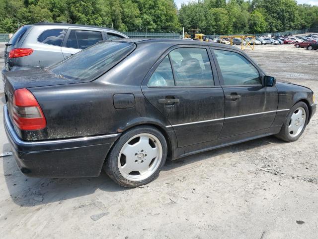 WDBHM36E7TF377758 - 1996 MERCEDES-BENZ C 36 BLACK photo 3