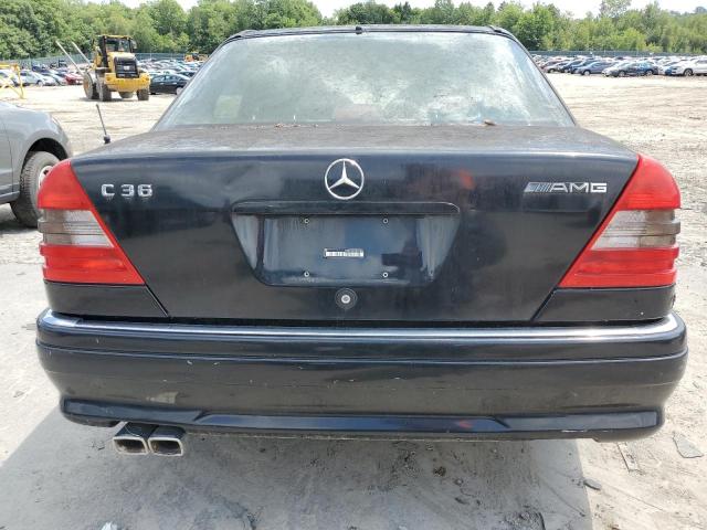 WDBHM36E7TF377758 - 1996 MERCEDES-BENZ C 36 BLACK photo 6