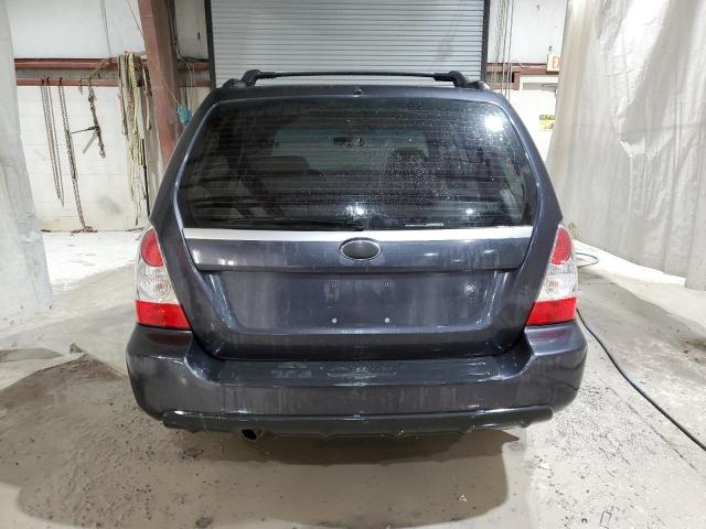 JF1SG63608H712146 - 2008 SUBARU FORESTER 2.5X GRAY photo 6