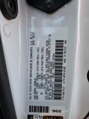 3TYRX5GN3PT077118 - 2023 TOYOTA TACOMA ACCESS CAB თეთრი ფოტო 12