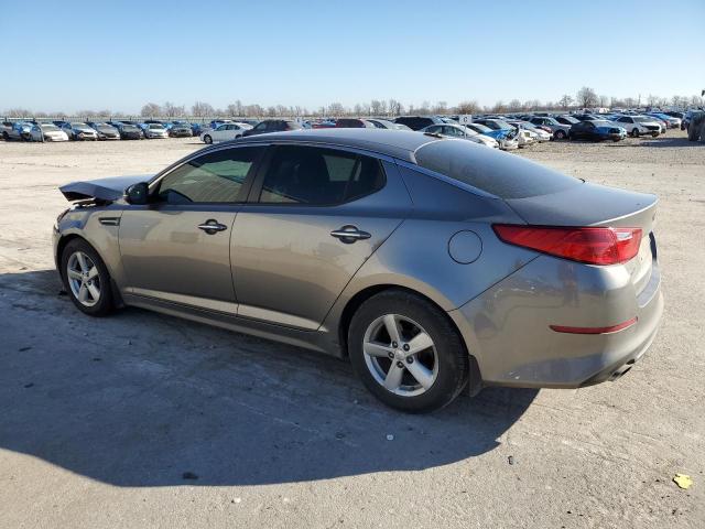 5XXGM4A72FG488705 - 2015 KIA OPTIMA LX SILVER photo 2