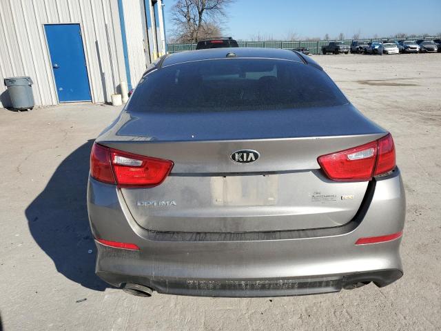 5XXGM4A72FG488705 - 2015 KIA OPTIMA LX SILVER photo 6