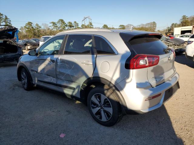 KNDCB3LC7H5078353 - 2017 KIA NIRO FE SILVER photo 2