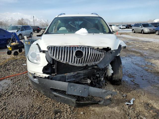 5GALVBED3AJ166063 - 2010 BUICK ENCLAVE CXL WHITE photo 5