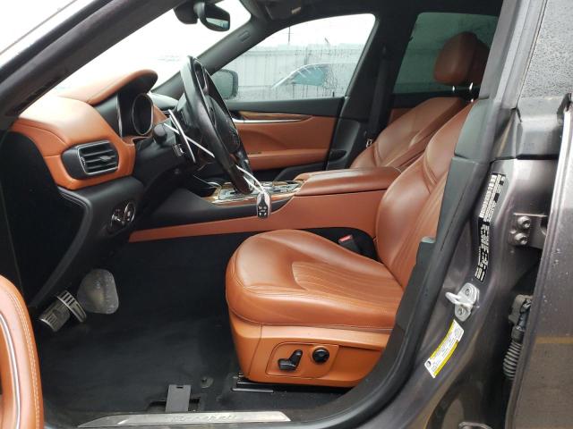 ZN661XUL0JX259535 - 2018 MASERATI LEVANTE LUXURY BROWN photo 7