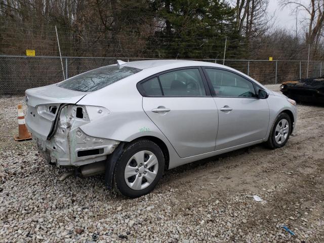 3KPFK4A70JE184744 - 2018 KIA FORTE LX SILVER photo 3