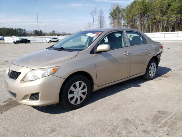 2T1BU4EE2AC533533 - 2010 TOYOTA COROLLA BASE BEIGE photo 1