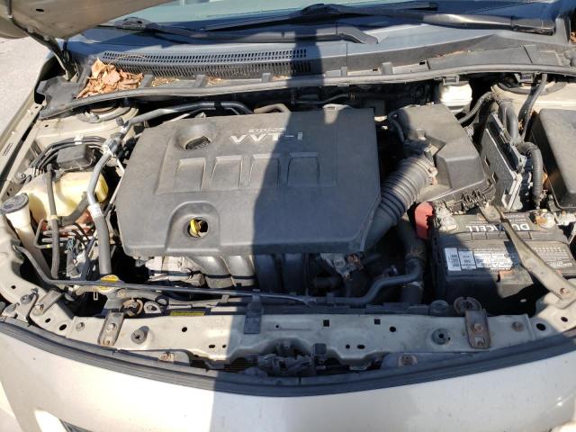 2T1BU4EE2AC533533 - 2010 TOYOTA COROLLA BASE BEIGE photo 11