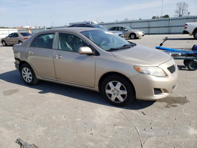 2T1BU4EE2AC533533 - 2010 TOYOTA COROLLA BASE BEIGE photo 4