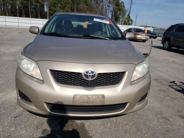2T1BU4EE2AC533533 - 2010 TOYOTA COROLLA BASE BEIGE photo 5