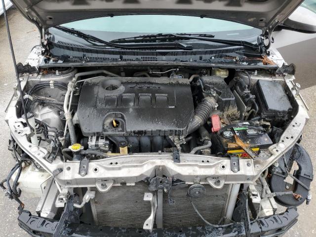 2T1BURHEXGC666199 - 2016 TOYOTA COROLLA L GRAY photo 11