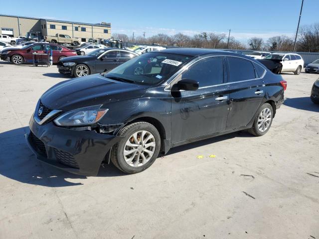 3N1AB7AP4KY291391 - 2019 NISSAN SENTRA S BLACK photo 1