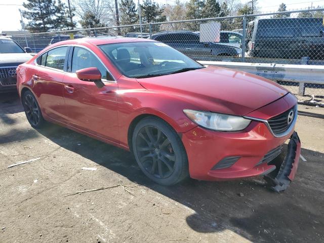 JM1GJ1V56F1190296 - 2015 MAZDA 6 TOURING RED photo 4