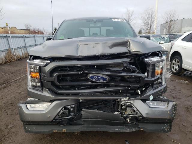 1FTFW1ED7NFC43173 - 2022 FORD F150 SUPER GRAY photo 5