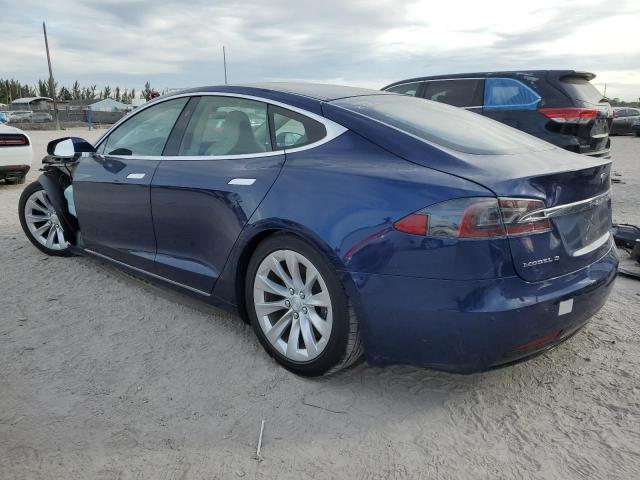 5YJSA1E2XJF268823 - 2018 TESLA MODEL S BLUE photo 2