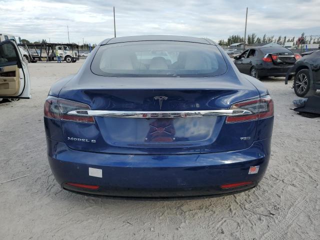 5YJSA1E2XJF268823 - 2018 TESLA MODEL S BLUE photo 6