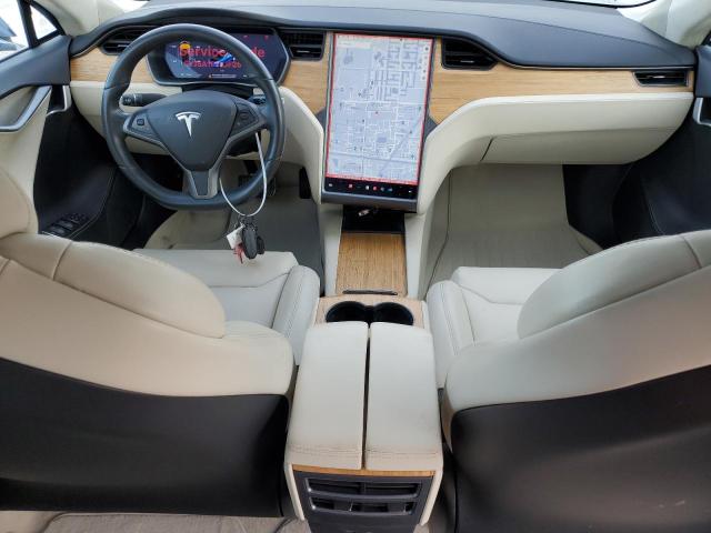 5YJSA1E2XJF268823 - 2018 TESLA MODEL S BLUE photo 8