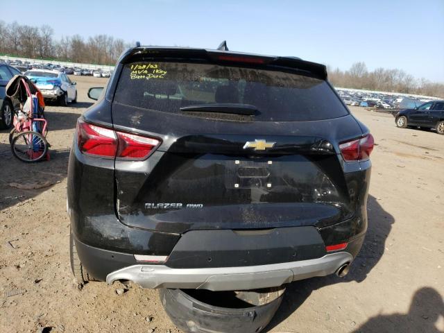 3GNKBJRS9MS555953 - 2021 CHEVROLET BLAZER 3LT BLACK photo 6