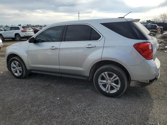 2GNALAEK0F6379519 - 2015 CHEVROLET EQUINOX LS GRAY photo 2