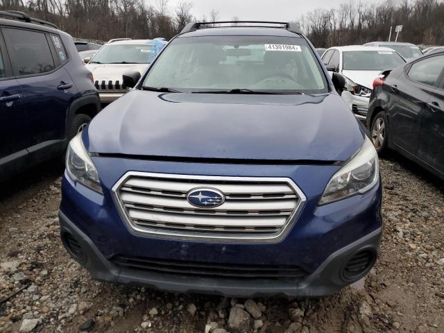 4S4BSAAC4G3302980 - 2016 SUBARU OUTBACK 2.5I BLUE photo 5