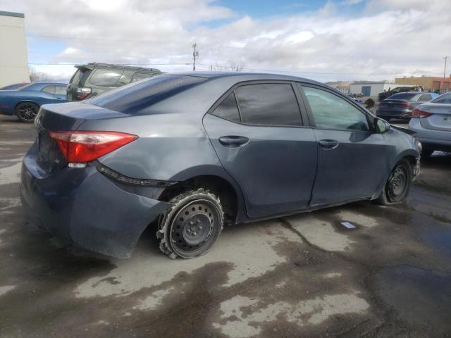 5YFBURHE6HP625473 - 2017 TOYOTA COROLLA L BLUE photo 3