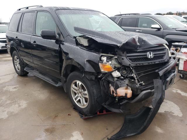 2HKYF18514H565177 - 2004 HONDA PILOT EXL BLACK photo 4