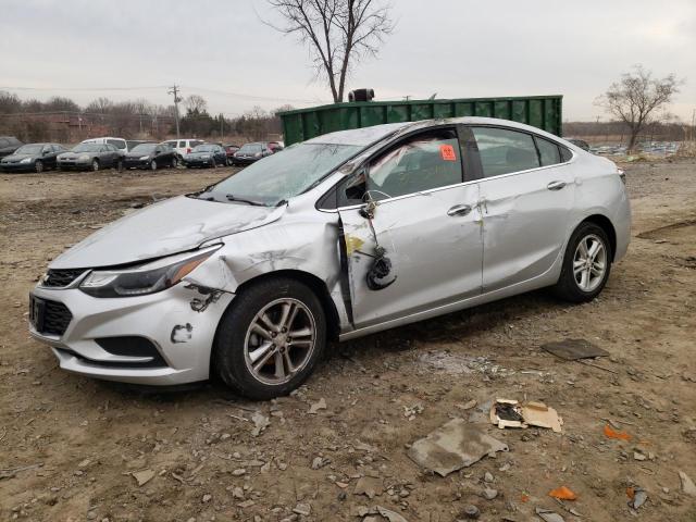 1G1BE5SM9H7196202 - 2017 CHEVROLET CRUZ LT SILVER photo 1