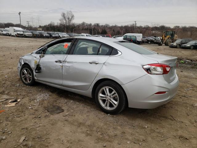 1G1BE5SM9H7196202 - 2017 CHEVROLET CRUZ LT SILVER photo 2