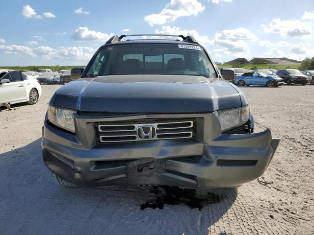 2HJYK16448H500498 - 2008 HONDA RIDGELINE RTS CHARCOAL photo 5