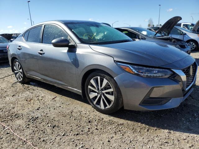 3N1AB8CV2LY235159 - 2020 NISSAN SENTRA SV GRAY photo 4