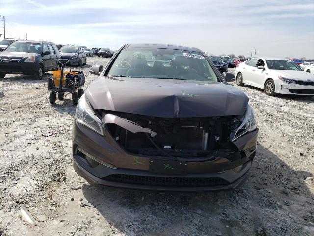 5NPE34AF4GH388824 - 2016 HYUNDAI SONATA SPORT BROWN photo 5